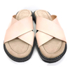 Leather Sandal Natural Vo[@y_g MX-55208