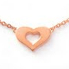 Double heart necklace  lbNX Vo[925 p[c PD-21270