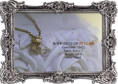 Lady Pendant WWP-25133 B GP