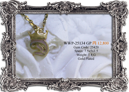 Lady Pendant WWP-25134 D GP