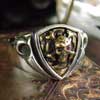 Skull Shield Ring Vo[ w / O fB[ w / O WWR-13363 SIBR