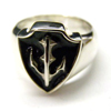 Anchor Cross Ring Vo[ w / O WWR-1721 MEN