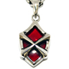 Armored-X Red Stone Pendant Vo[@y_g lbNX WWP-25233