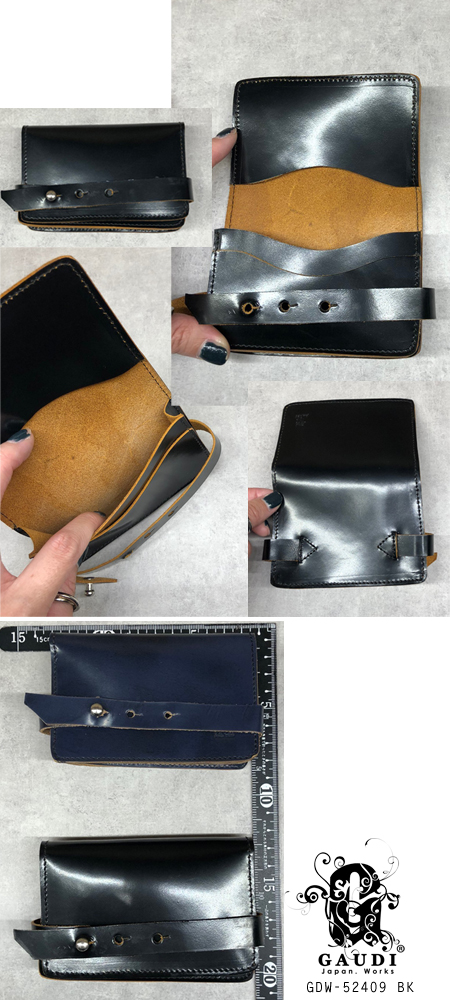 Leather Cardcase GDW-52409 BK