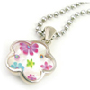 Floral Resin Pendant Vo[@y_g KEfBU[ PD-9634