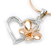Heart Butterfly Pendant Vo[@y_g lbNX `F[ PD-5607