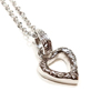 Heart Scroll Necklace SV Vo[@oO PN-68918 SV