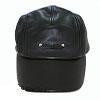 LimitedEdition Leather Cap With William Walles Tag  / A_[EFA WWH-16831