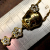 Maria Skull Necklace with Chain Vo[@y_ KEfBU[ WWP-17293 with chain