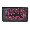 Pink Embroidery Long Wallet U[ z / EHb lbNX WW-7686