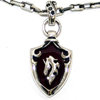 Red Stone Horse Medalion Vo[@y_g Vo[ w / O WWP-13362 RD